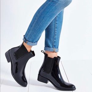 Jeffrey Cambell Havana Rain boot in Black